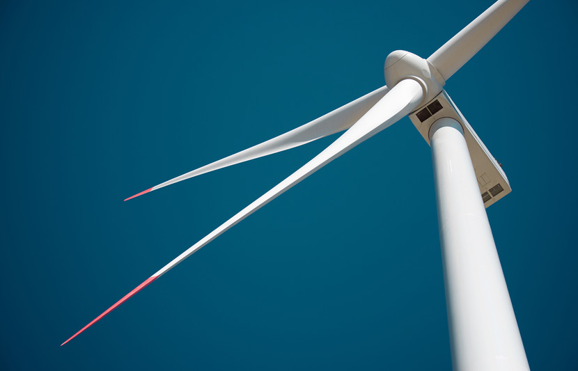 Wind Turbine Blue Sky